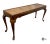 Vintage Drexel Chatham Oaks Collection Chippendale Style Solid Oak Console Table For Sale In Greensboro - Image 6 of 12