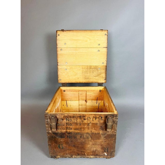 Wooden Shipping Case for Remington Typewriter, 1930s For Sale - Image 10 of 12