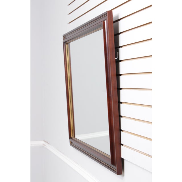 Statton New Market Cherry 10 Drawer Dresser W. Mirror For Sale - Image 12 of 18