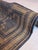 Wood Vintage Tuareg Mat - 3.4 × 3.7 Ft For Sale - Image 7 of 8