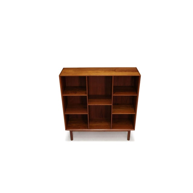 Brown Peter Hvidt, for Søborg Denmark, 1952-56 Midcentury Danish Teak Bookcase #2, Attributed For Sale - Image 8 of 11