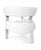 Mecca Armchair in Leather and Stainless Steel by Christophe Perichon For Sale - Image 6 of 7