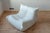 Ligne Roset Togo Lounge Chair in White Leather by Michel Ducaroy for Ligne Roset, 1970 For Sale - Image 4 of 7