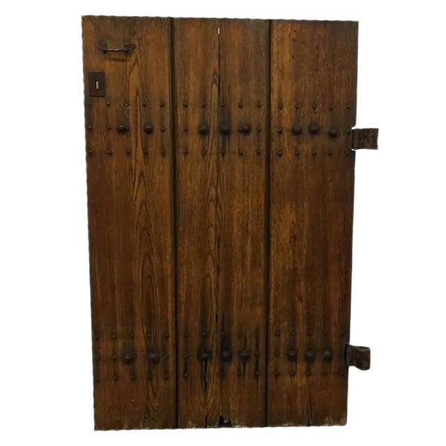Dutch Oak Door from Church, the Haque For Sale
