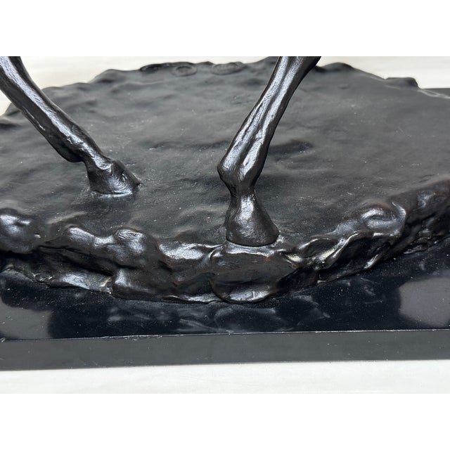 Metal Enzo Plazzotta Galloping Horse Bronze Sculpture – Limited Edition 6/9 – Signed, Museum-Quality For Sale - Image 7 of 18