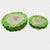 Vintage Portuguese Majolica Geranium Palm Beach Style Dinner Plates Green Leaf & Pink Floral Cabbage Ware Set- 10 For Sale - Image 13 of 16