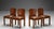 Wood Sapporo Chairs by Giovanni Offredi for Saporiti, 1970s, Set of 4 For Sale - Image 7 of 10
