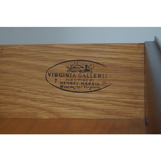 Henkel Harris Mahogany Spnea Perkins High Chest For Sale - Image 15 of 17