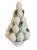 Mid 20th Century Vintage Italian Majolica Style Ceramic Egg Topiary Centerpiece For Sale - Image 5 of 10