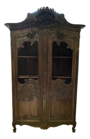 Antique French Oak Armoire, 18th Century