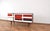 Mid-Century Modern Walnut Sideboard with Hand-Painted Pattern, 1960s For Sale - Image 9 of 15
