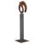Large Sculpture in Rusted Corten Steel by Pieter Obels, 2000s For Sale - Image 9 of 9