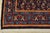 Mahal Runner 3’10” X 10’4” Blue Wool Vintage Tribal Hand-Knotted Oriental Rug For Sale - Image 11 of 14