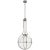 Gracie Large Captured Globe Pendant in Antique Nickel with Clear Glass Designer: Chapman & Myers Canopy: 5.25" Round...
