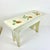 1970s Vintage Arts & Crafts Farmhouse Sunflower Folk Art Painted Pine Bench. For Sale - Image 12 of 18