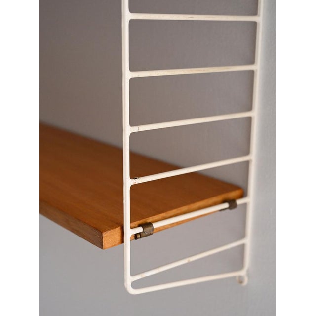 1960s Vintage Oak Shelving Unit, 1960s For Sale - Image 5 of 9