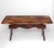Vintage English Yew Wood Trestle Dining Table, 1960s For Sale - Image 12 of 15