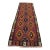 1970s Tribal Red Ethnic Kilim Rug For Sale