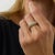 Vintage 2.40 Carat Diamond 18k Yellow Gold Dome Ring, Size 7 For Sale - Image 4 of 5