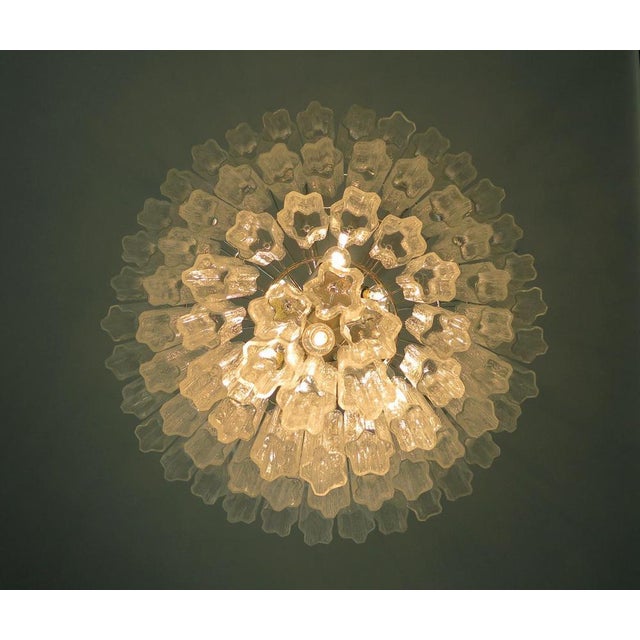 Italian Murano Glass Chandelier, 1980s, Set of 2 For Sale - Image 6 of 16