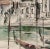 Italian 1960s Watercolor Painting on Paper Venice Santa Maria De La Salute Marie Louise Cuttler For Sale - Image 3 of 5