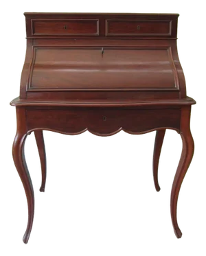 Antique Desk in Mahogany Veneer