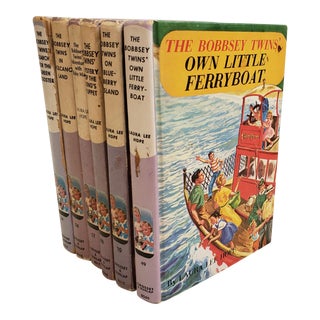 1950s/1960s Books From the Bobbsey Twins Series by Laura Lee Hope - Set of 6 For Sale