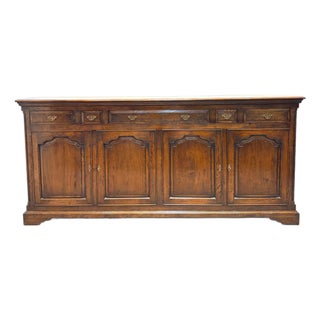 New England Oak Sideboard For Sale