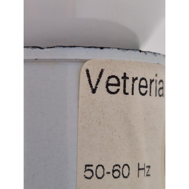 Murano Glass Cylinder Table Lamp from Vistosi, 1990 For Sale - Image 9 of 10
