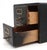 Mid 20th Century Vintage Four Drawer Tabletop Oak Card File For Sale - Image 5 of 8