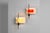 Model 2020 Wall Lamps attributed to Bruno Gatta for Stilnovo, Italy, 1955, Set of 2 For Sale - Image 3 of 16