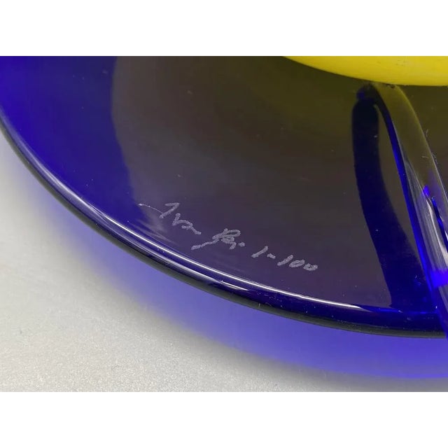 Italian Murano Glass Cup by Ivan Baj for Arcade For Sale - Image 4 of 7