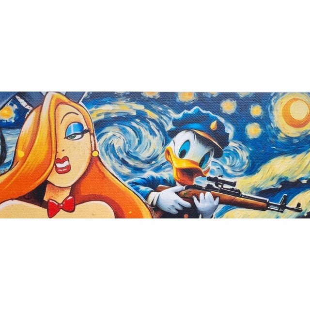 Pop Art Death Nyc -Jessica Rabbit - Limited Edition With Certificate For Sale - Image 3 of 11