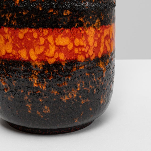 20th Century German 'W. Germany' Ceramic Vase For Sale - Image 13 of 18