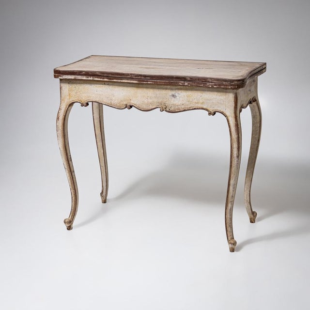 Baroque Style Folding Table, 1900s For Sale - Image 4 of 7