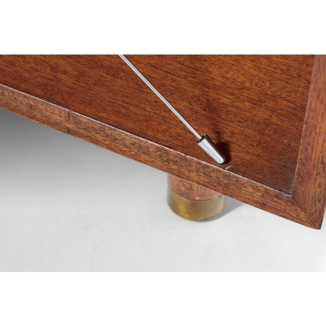 Mid-Century Modern Rare Mid Century Modern End Tables in Mahogany by Harvey Probber, USA, circa 1960's - A Pair For Sale - Image 3 of 13