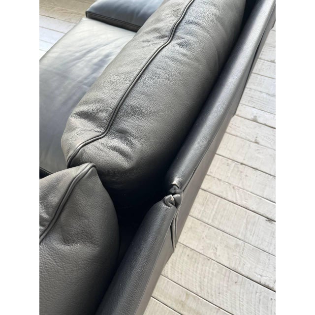 Modular Leather Sofa Landeau by Mario Bellini for Cassina, 1990s For Sale - Image 10 of 14