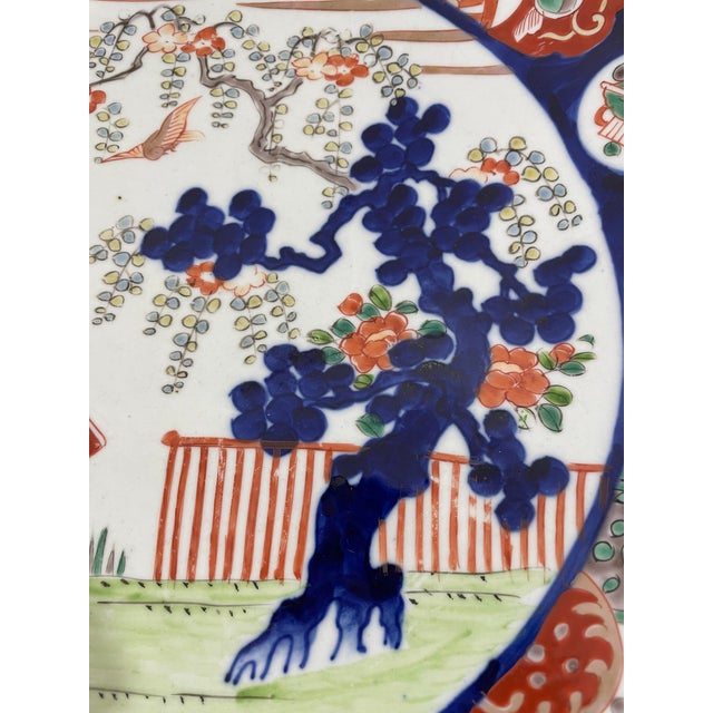 Late 19th Century Meiji Period Japanese Imari Charger Platter For Sale - Image 12 of 18