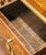 Near Pair of Mid-Century French Louis XVI Ormolu Marquetry Side Tables For Sale - Image 11 of 17