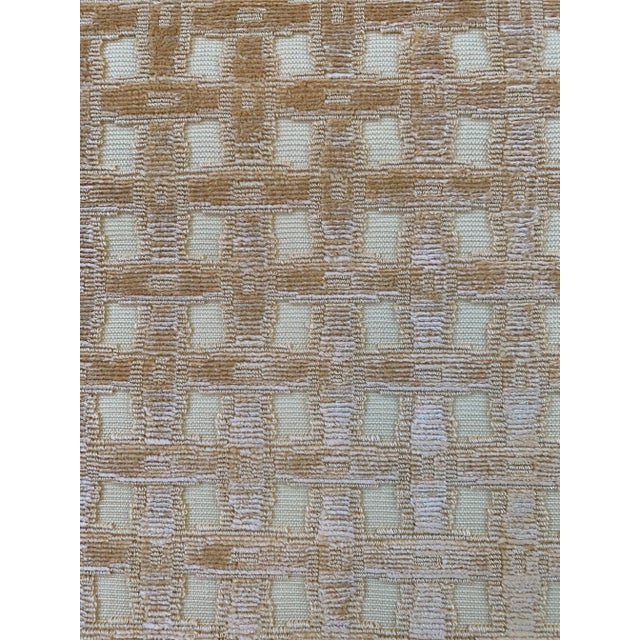 Modern Scalamandre Modern Cut Velvet For Sale - Image 3 of 5