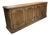 Baker Furniture French Provincial Louis XV Carved Oak Four-Door Sideboard, Circa 1970s For Sale