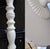 Vintage Hand-Painted Floral Tole Floor Lamp With Glass Table, Hollywood Regency For Sale - Image 14 of 15