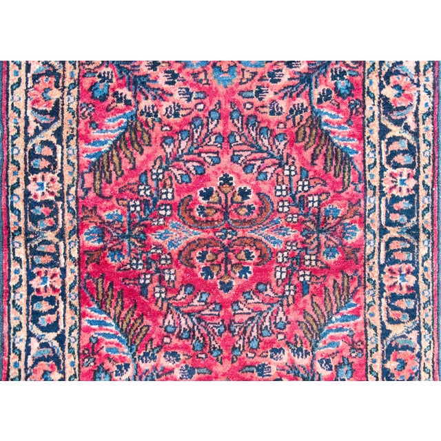 Early 20th Century Persian Lilihan Rug For Sale - Image 11 of 15