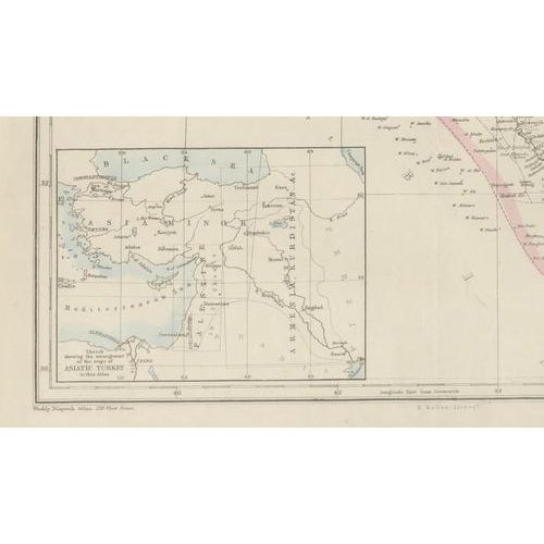 Paper Armenia & Kurdistan Map, 1850 For Sale - Image 7 of 10
