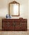 Elevate your home with this beautiful and functional vintage Chinese low cabinet. Crafted from solid wood with a rich,...