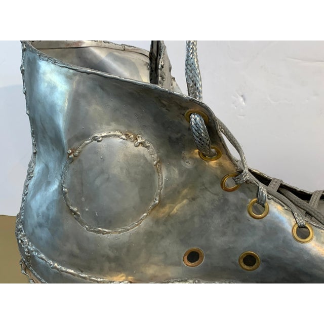 Converse Sneaker Sculpture Monogrammed For Sale - Image 4 of 13