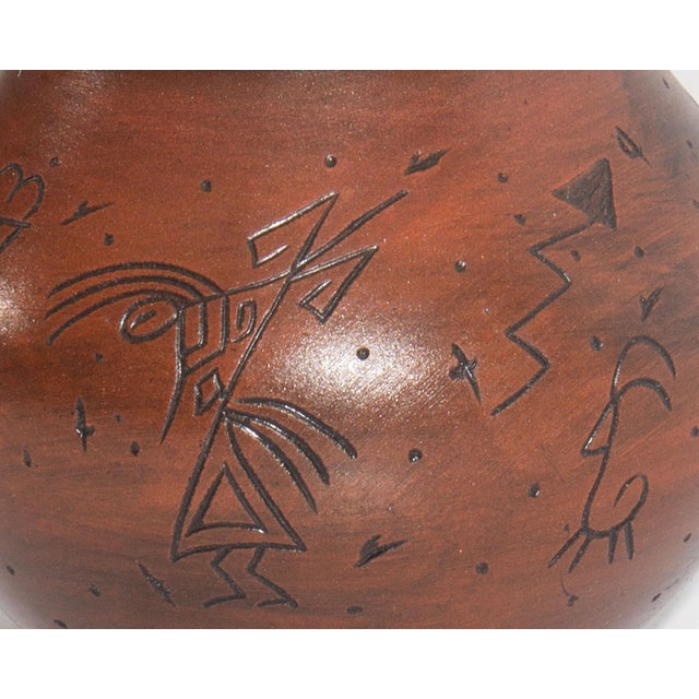 Early 21st Century Maxine Clark Navajo Pottery Vase For Sale - Image 5 of 7