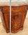 1960s French Credenza, Bombe Style Locking Console Cabinet, Sideboard, Marquetry For Sale - Image 9 of 13