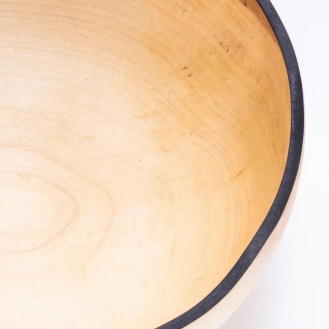 Maple Hand Turned Bowl from Tyler & Tara For Sale - Image 4 of 9