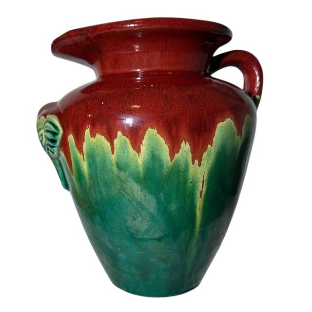 Vintage Drip Style Art Pottery Vase For Sale In Birmingham - Image 6 of 9